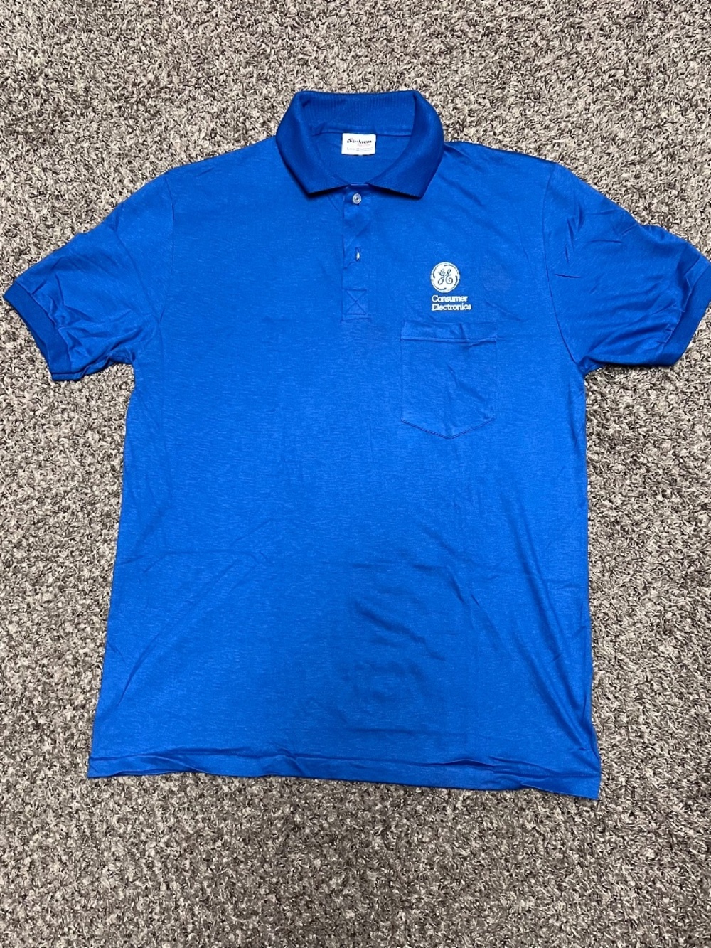 1980's Vintage GE Work Polo